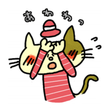 mikeneko kyabetukun sticker #6402156