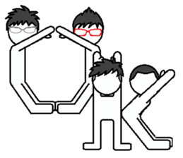 Drinking People sticker #6402240