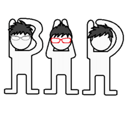 Drinking People sticker #6402243