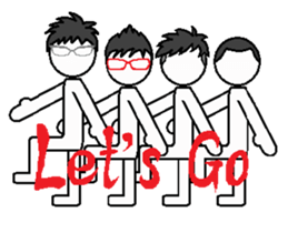 Drinking People sticker #6402263