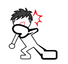 Drinking People sticker #6402266