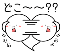 talkative ghosts 01 sticker #6403097