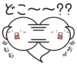 talkative ghosts 01 sticker #6403097