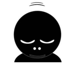 Black Face sticker #6403203