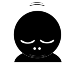 Black Face sticker #6403203