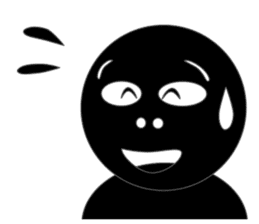 Black Face sticker #6403204