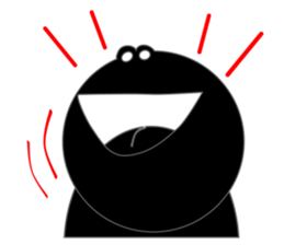 Black Face sticker #6403205