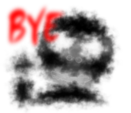 Black Face sticker #6403207