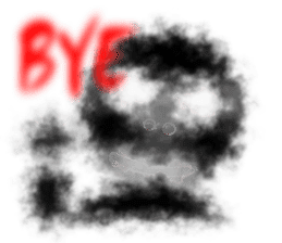 Black Face sticker #6403207