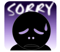 Black Face sticker #6403209