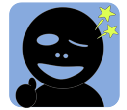 Black Face sticker #6403210