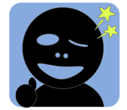 Black Face sticker #6403210