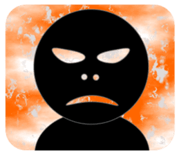 Black Face sticker #6403211