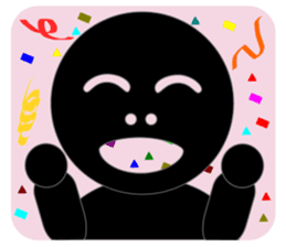 Black Face sticker #6403213