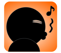 Black Face sticker #6403214