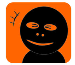 Black Face sticker #6403215