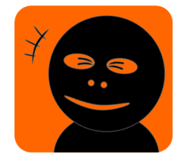 Black Face sticker #6403215