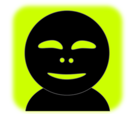 Black Face sticker #6403216