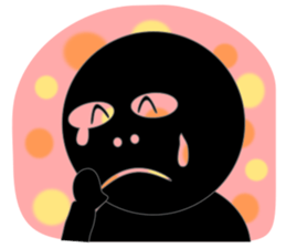 Black Face sticker #6403217