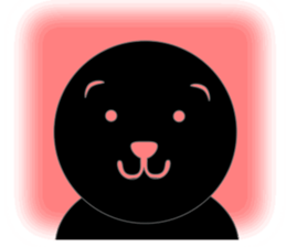 Black Face sticker #6403219