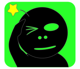 Black Face sticker #6403224