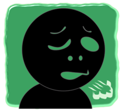 Black Face sticker #6403226