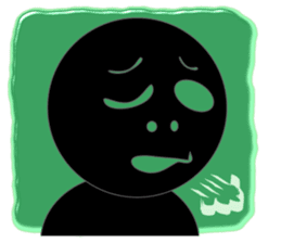 Black Face sticker #6403226