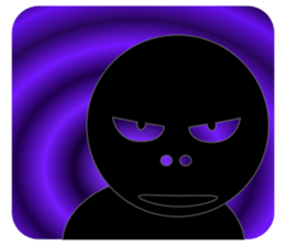 Black Face sticker #6403227