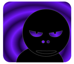Black Face sticker #6403227