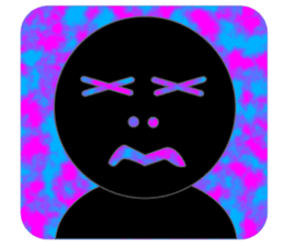 Black Face sticker #6403228