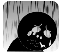 Black Face sticker #6403229