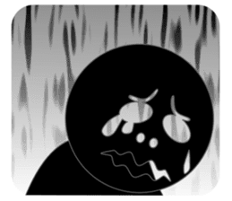 Black Face sticker #6403229