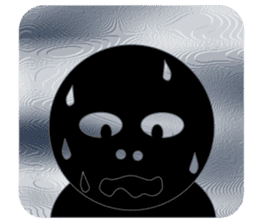 Black Face sticker #6403231