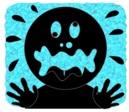 Black Face sticker #6403232