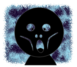 Black Face sticker #6403233