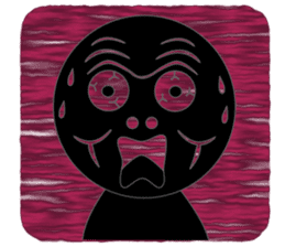 Black Face sticker #6403234
