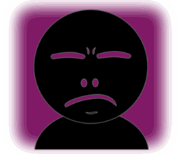 Black Face sticker #6403236