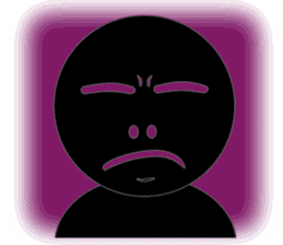 Black Face sticker #6403236