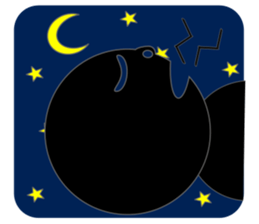 Black Face sticker #6403238