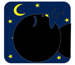 Black Face sticker #6403238