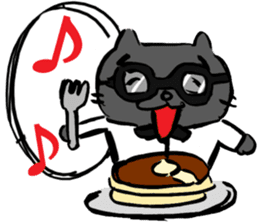 Japanese Cosplay Cat, Russianblue ver.L sticker #6403538