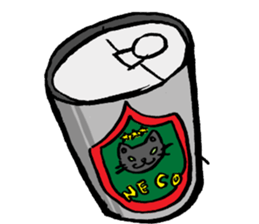 Japanese Cosplay Cat, Russianblue ver.L sticker #6403539