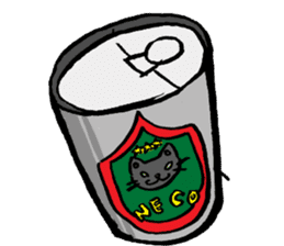 Japanese Cosplay Cat, Russianblue ver.L sticker #6403539