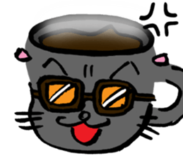 Japanese Cosplay Cat, Russianblue ver.L sticker #6403554