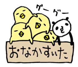 Every day of a panda40 sticker #6403604