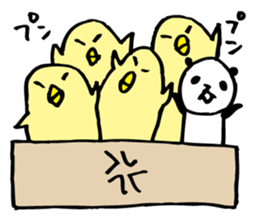 Every day of a panda40 sticker #6403606