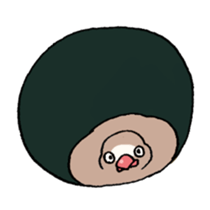 Powerful Java sparrow sticker #6404121