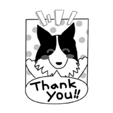 Love Love Border collies! 5 sticker #6404460