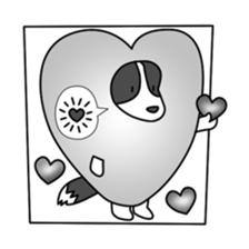 Love Love Border collies! 5 sticker #6404477