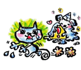 white magic sticker #6404737